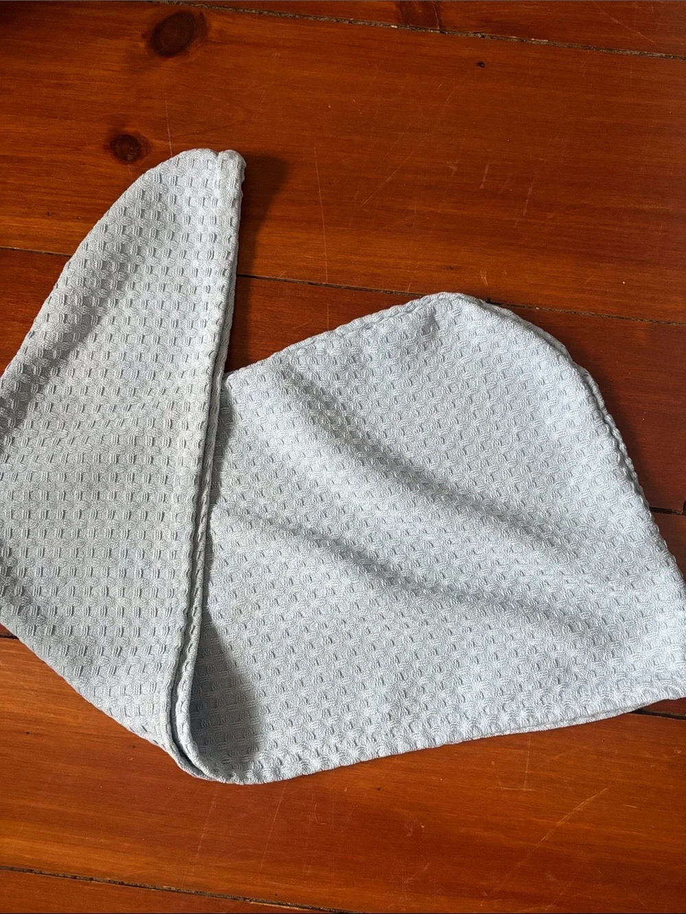 Act and Acre blue hydro hair towel